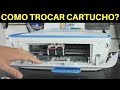 Como trocar Cartuchos HP Multifuncional 3636 e série