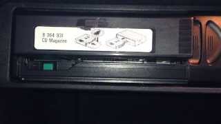 How to eject disc tray from CD changer / Range Rover 2004
