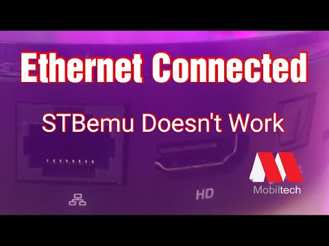 STBemu Not Receiving Internet