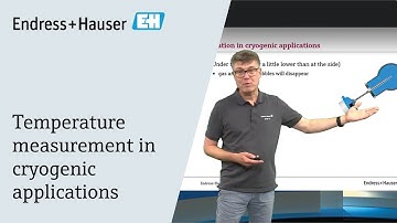 Temperature measurement in cryogenic applications