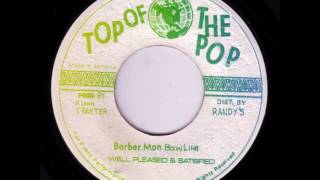 Well Pleased &amp; Satisfied - Barber Man Bawling + Jah Banna - 7&quot; Top Of The Pop 1978 - 70&#39;S DANCEHALL