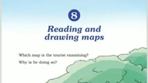 SCERT/CLASS4 EVS CHAPTER 8/ ENGLISH MEDIUM/READING AND DRAWING MAPS#class4 #trending  #evs