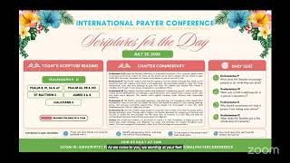 Breaking of the day Prayer Conference 70 Weeks