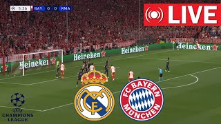 🔴 LIVE : Real Madrid vs Bayern München | UEFA Champions League 2023/24 | Full Match Streaming