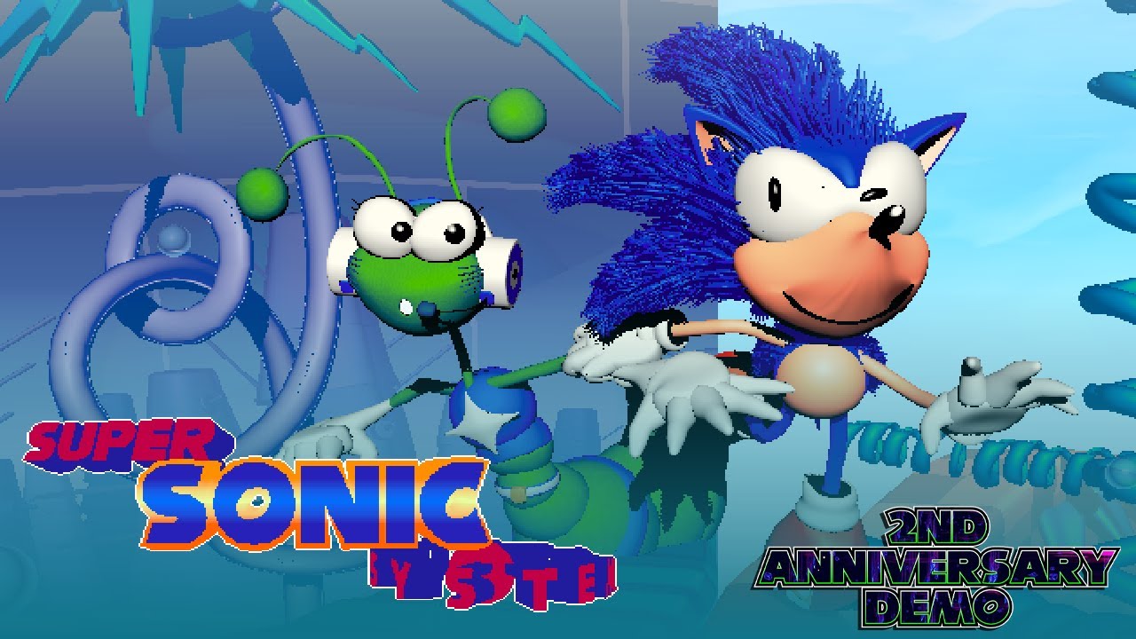Super Sonic System (2nd Anniversary Demo) ✪ Full Game Playthrough (1080p/60fps)