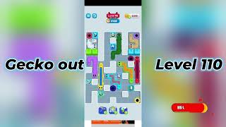 Gecko Out Level 110 Walkthrough 🧩 | Step-by-Step Puzzle Guide | SolutionGuruji