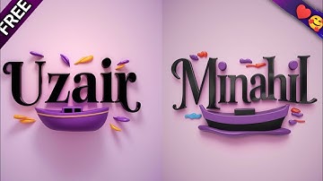 How To Create Name 3d Logo With Boat Icon ai art images | Trending social media dpz #meta #tutorial