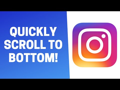 How to Scroll To The Bottom Of An Instagram Page!