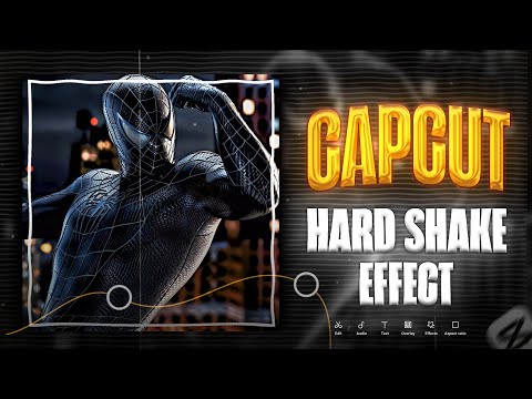 🕷️ CapCut Hard Shake Spider-Man Tutorial | Xyz Tutorial 💀