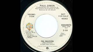Oh, Marion (mono 45) - Paul Simon