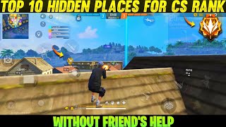 BEST HIDDEN PLACES IN CLASH SQUAD IN FREE FIRE | CS RANK PUSH TIPS AND TRICKS | Player 07 screenshot 3