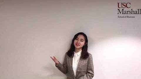 USC MS, Business Analytics Admissions Video 2020   Zhiyao Wang