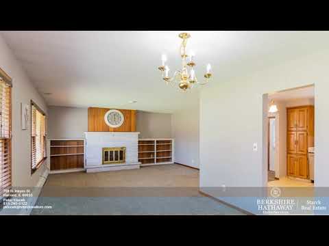 708 N. Hayes St., Harvard, IL home video tour