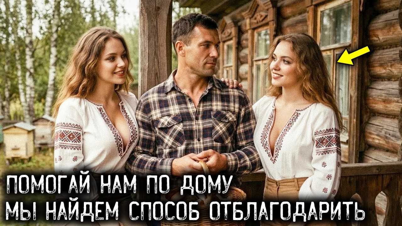 Грибник ЗАБЛУДИЛСЯ и Нашёл 2 ДЕВУШКЕК-ПАСЕЧНИЦ. Они ПРЕДЛОЖИЛИ Ему То, От Чего Он БЫЛ В ШОКЕ!