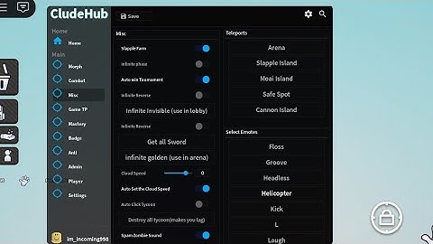 [FIXED] CludeHub Slap Battles Script | Roblox Tablet/PC