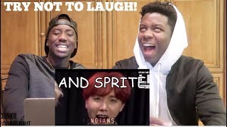 Namjoon being done with BTS' english (HILARIOUS REACTION)