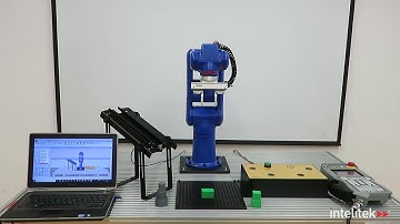 Robot Work Cell Controlled by RoboCell