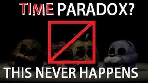 Theory: Good ending causes time paradox?