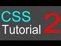 CSS Tutorial for Beginners - 02 - Changing font type, color, and size