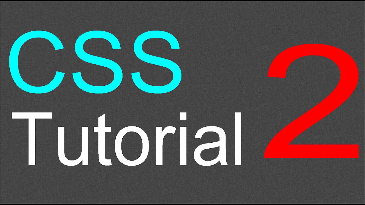 ฟอนต์ html  New Update  CSS Tutorial for Beginners - 02 - Changing font type, color, and size