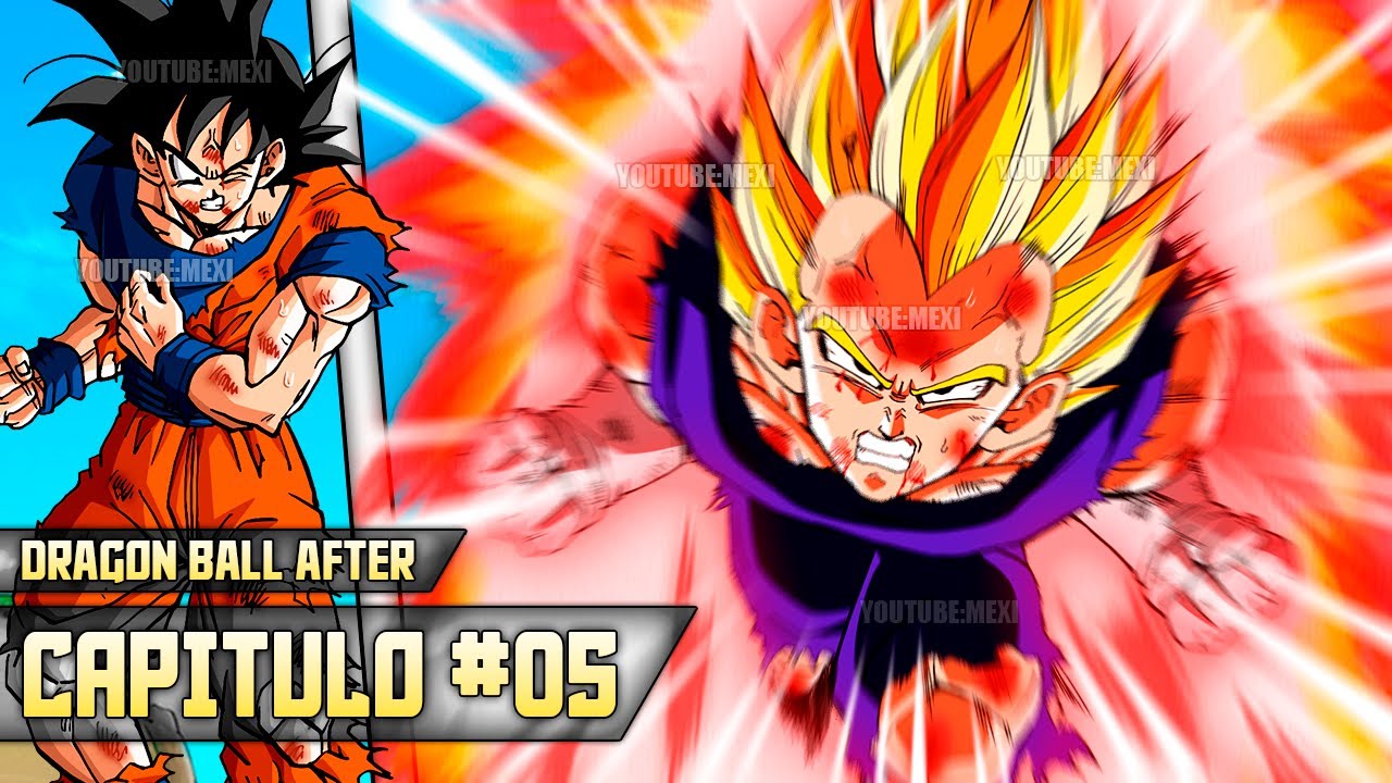 Dragon Ball After Capitulo 5 | Kakaroto en PROBLEMAS ante Vegeta Kaioken x20
