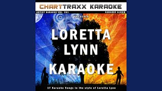 Lonesome 77203 (Karaoke Version In the Style of Loretta Lynn)