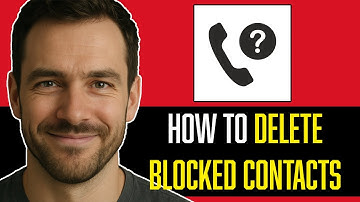 HOW TO DELETE BLOCKED CONTACTS ON IPHONE 2025