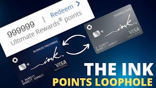 Advanced Chase Credit Card Point Strategy - The Chase Infinite Ink