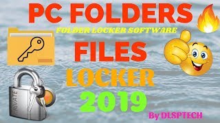 Best PC Folder Files Locker 2019|How to set password on a folder 1000% working 64bit 32bit Software screenshot 2