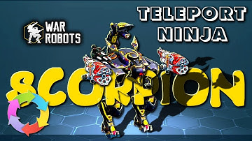 War Robots 🔥 Scorpion (New Robot: Teleportation Monstro)