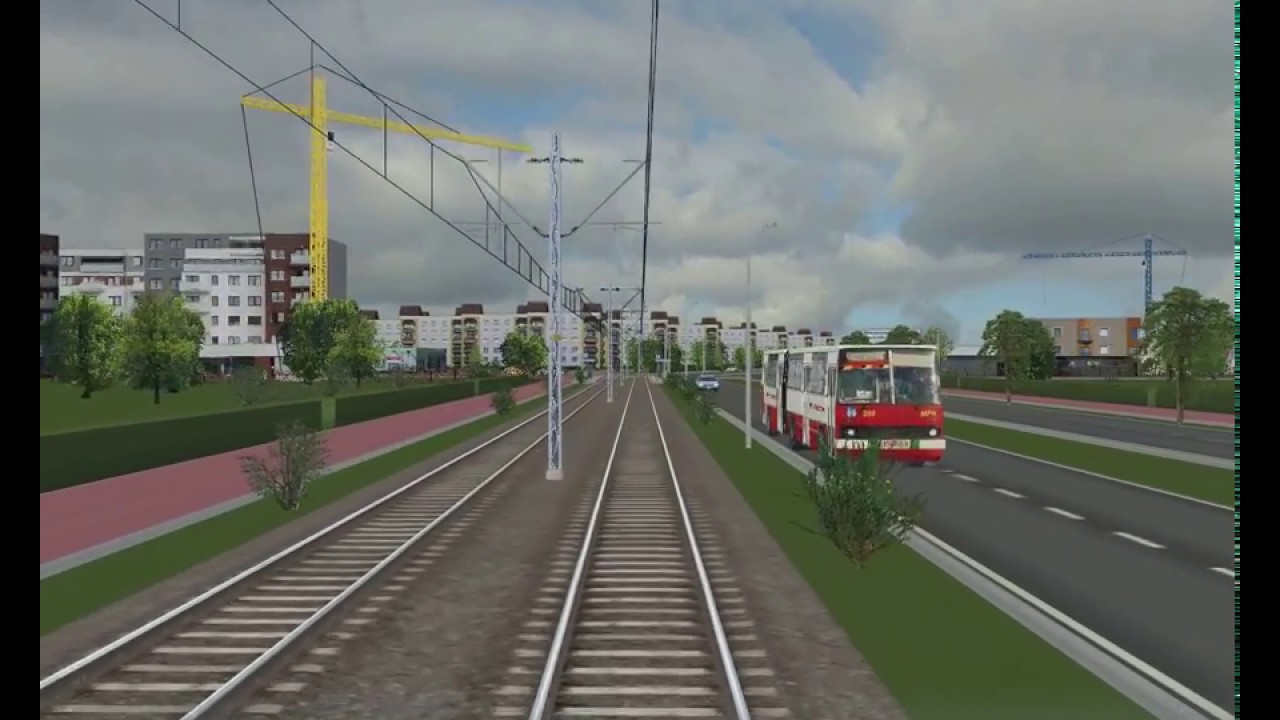 Tramwaj na Parkitkę - wizualizacja (1/2)