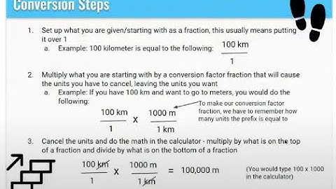 Metric Conversions with Dimensional Analysis - Example 2