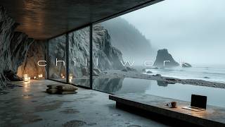 Deep Work Music | Minimalist Cave Ambience For Focus And Concentration In A Modern Studio Space screenshot 4