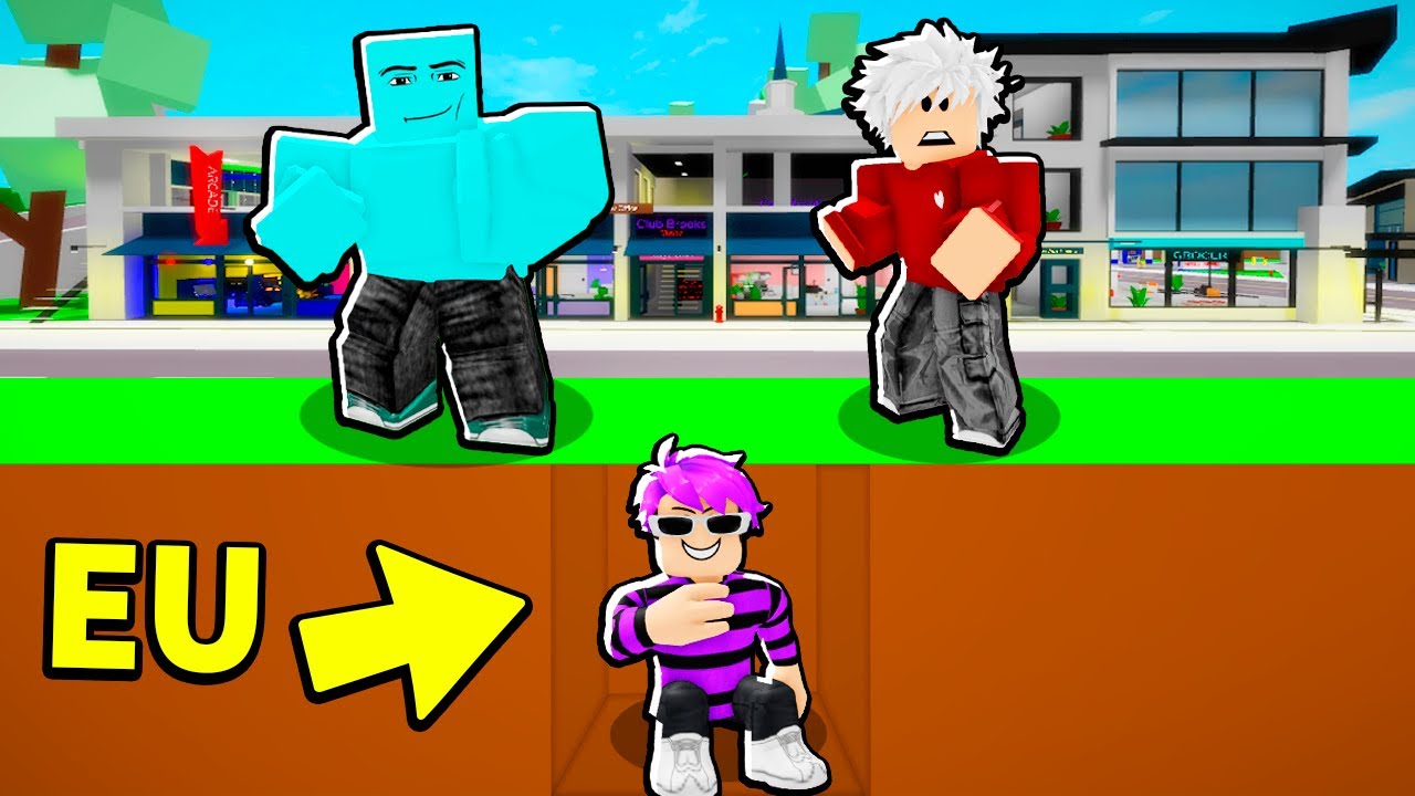 ESCONDE-ESCONDE EMBAIXO DO MAPA Do BROOKHAVEN!