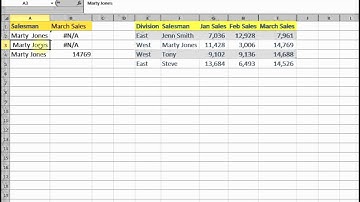 Solving VLookup errors with the TRIM function