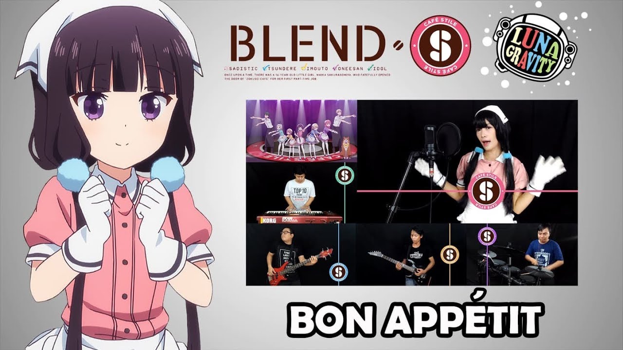 Blend S Bon Appetit Blend A Band Cover By Luna Gravity Youtube