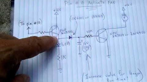 How To add a Cooling Fan to the LM3914 Temp Sensor Circuit