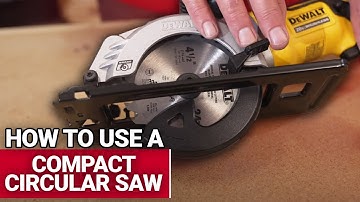 How To Use A Compact Circular Saw - Ace Hardware