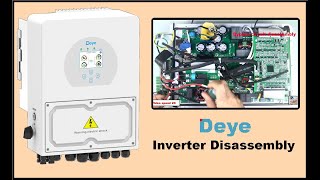 Repair Deye Solar inverter & charger SUN5KSG03LP1EU 5000W Part One: Inverter Disassembly