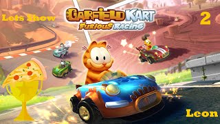 Garfield Kart Furious Racing! Der Pizza Cup! Part 2! (Leon)