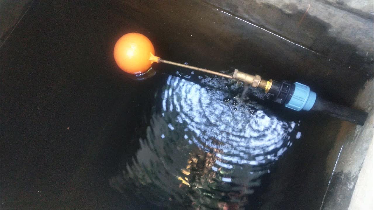 Поплавковый кран для больших ёмкостей, резервуаров и колодцев. Отрадово ...