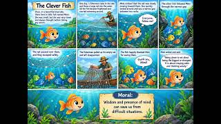 The Clever Fish || English Story 