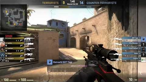 CS:GO: Through Wall Kill (No Hacks)