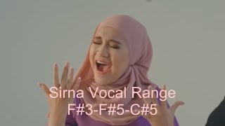 Ernie Zakri - Sirna Vocal Range