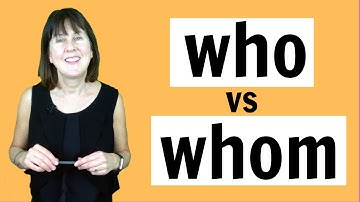 WHO vs WHOM | What