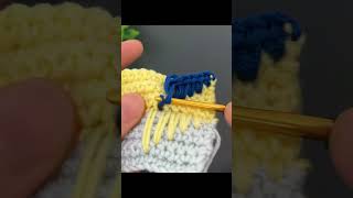 👉 You Won’t Believe This Easy Crochet Pattern! 😍 Fringe Stitch Tutorial #shorts