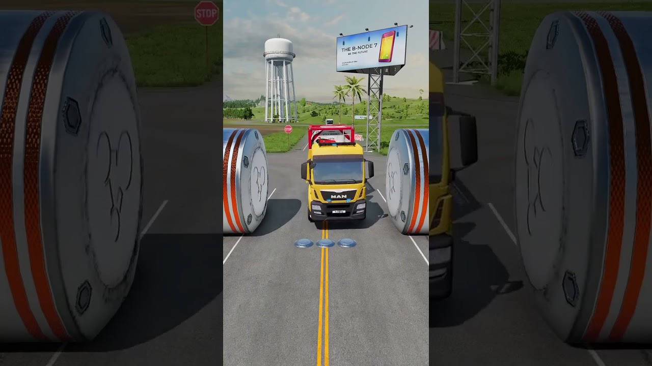 Dhanush vs Bus: Kaun jitega? 😱 | Extreme Crash Simulation 