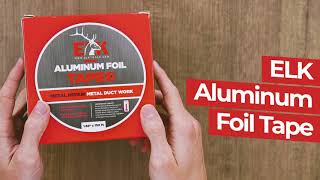 Aluminum Foil Tape for Metal Repair, Air Ducts, Insulated Pipes, HVAC and more