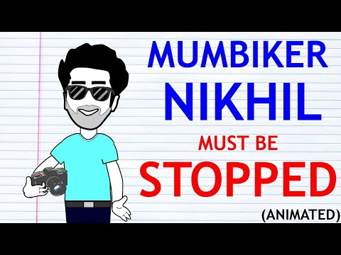 Mumbiker Nikhil - The Controversy King (Animated) | Manipulation On Youtube India | Papa Ocus