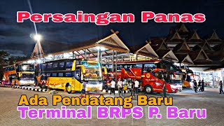 Download Lagu Semakin Panas Persaingan. Dua Unit Bus Terbaru TAM DOUBLE DECKER Tebar Pesona DiTerminal BRPS.  MP3